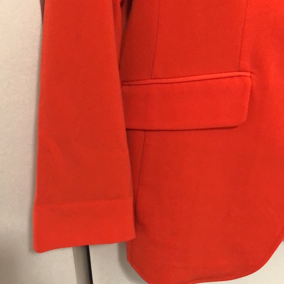 Bright Orange Blazer By Twiggy Size Large - Picture 3 of 6